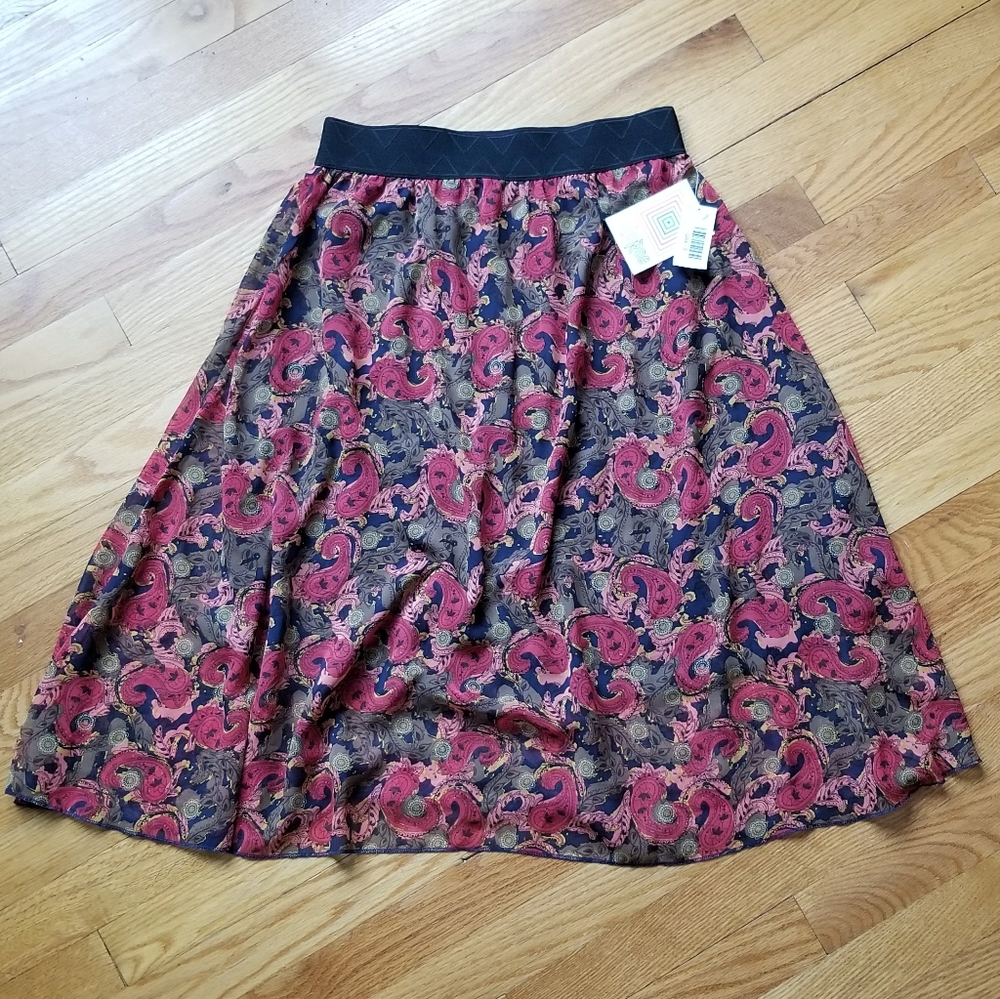 Lularoe Lola Paisley Print